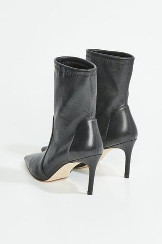 Bottines en cuir d’agneau Stuart - Noir