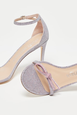 Sandales Nudist Argenté - Stuart Weitzman