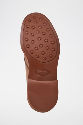 Boots en cuir - Marron