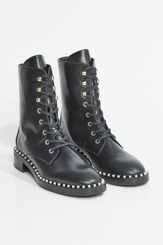 Bottines en cuir Sondra - Noir