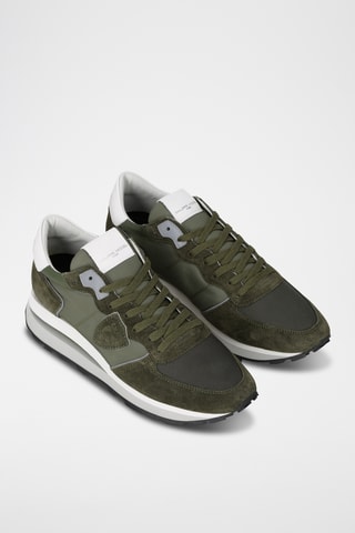 Baskets en cuir - Vert