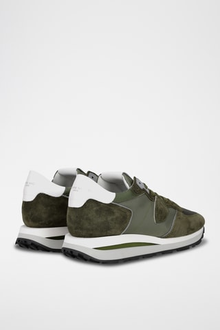 Baskets en cuir - Vert