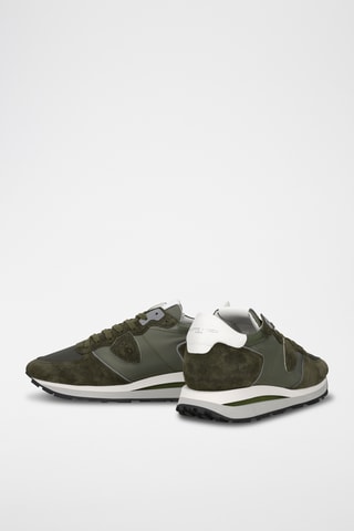 Baskets en cuir - Vert