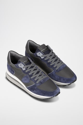 Baskets en cuir - Gris