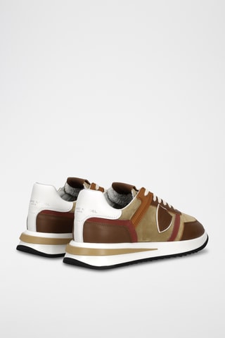 Baskets en cuir - Marron