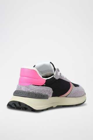 Baskets en nubuck - Lilas