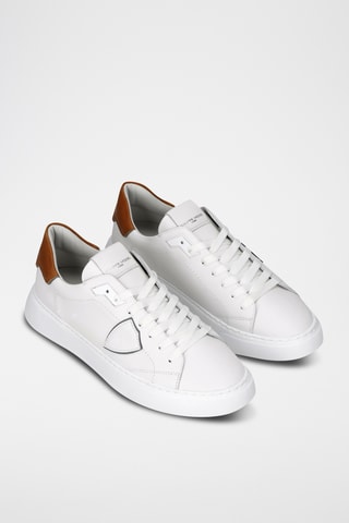 Baskets en cuir - Blanc