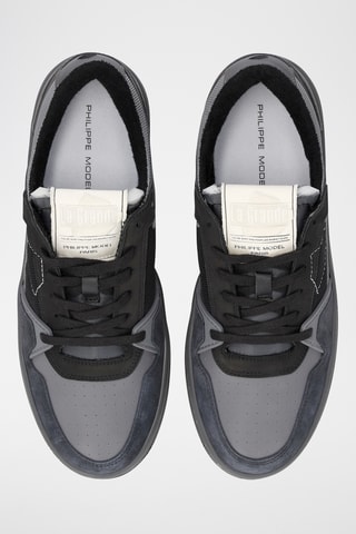 Baskets en cuir - Noir