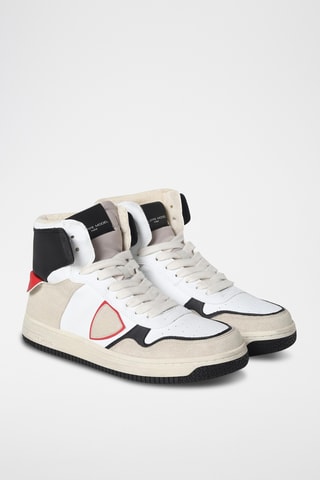 Baskets montantes - Blanc