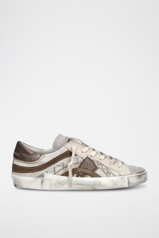 Baskets en cuir - Beige