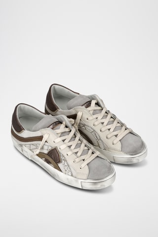 Baskets en cuir - Beige