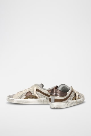 Baskets en cuir - Beige