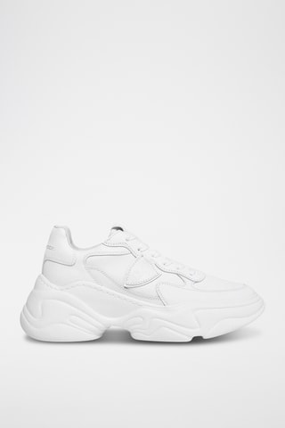 Baskets en cuir - Blanc