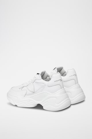 Baskets en cuir - Blanc