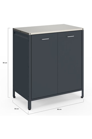 Meuble de cuisine extérieure Alméria - 80 x 50 x 90 cm