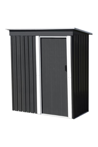 Abri de jardin - Anthracite et blanc - 2,2 m³