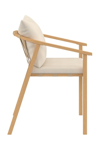 Ensemble repas Hortensia - Beige - 6 places