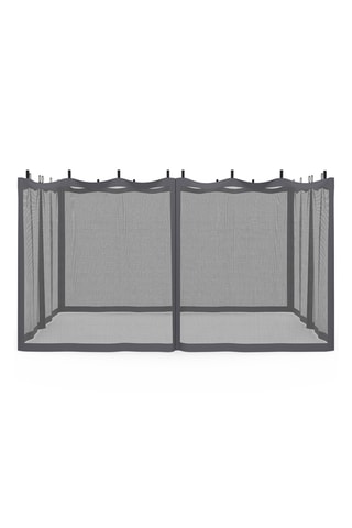 Moustiquaire pour pergola bioclimatique - 4 x 3 m