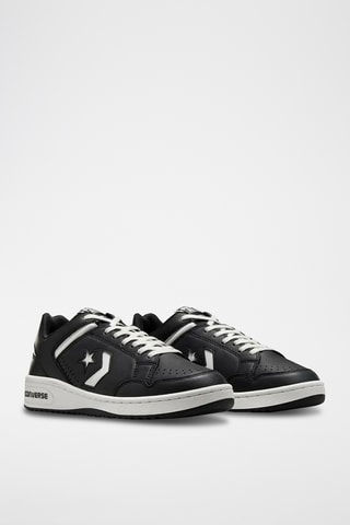 Baskets en cuir Weapon - Noir et blanc