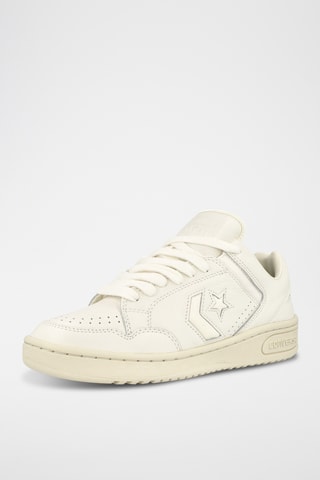Baskets en cuir Weapon Mono - Blanc