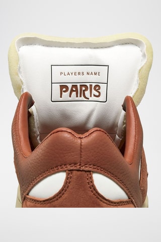 Baskets en cuir Weapon - Marron et blanc