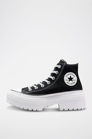 Baskets montantes plateformes All Star Lugged Heel - Noir