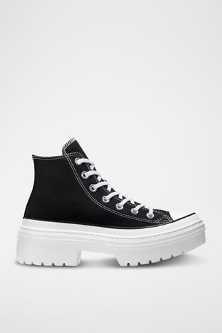 Baskets montantes plateformes All Star Lugged Heel - Noir