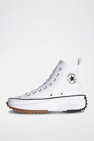 Sneakers montantes plateformes Run Star Hike - Blanc