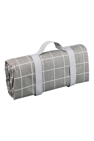 Rechthoekig Kleed XL Concorde - Grijs - 140 x 280 cm