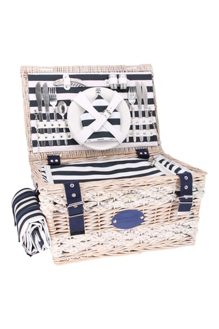 Picknickmand Marine - 4 Personen