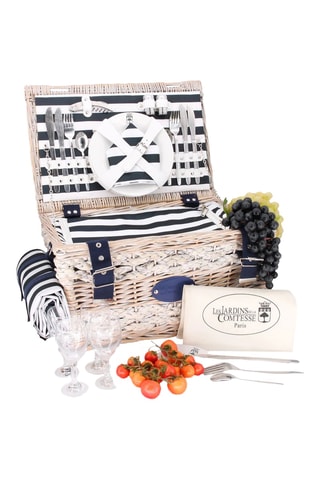 Picknickmand Marine - 4 Personen