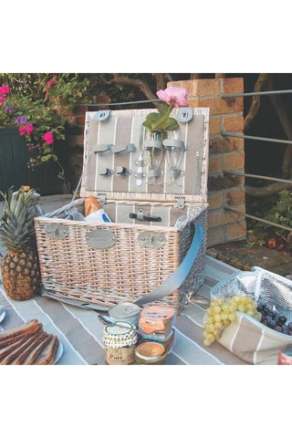 Picknickmand Polo Club - 4 Personen