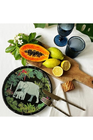 Prato de sobremesa Jungle - 23 cm