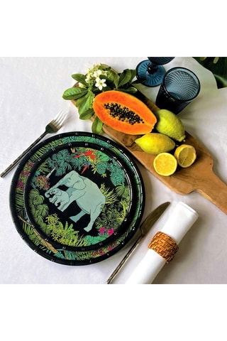 Prato de sobremesa Jungle - 23 cm