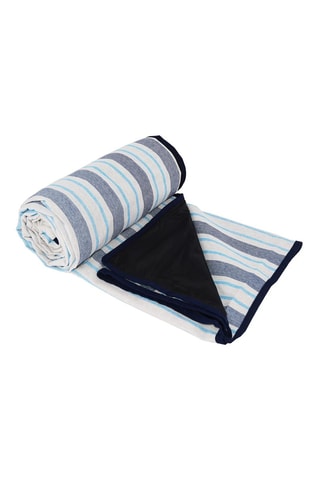 Vierkant Kleed - Blauw - 140 x 140 cm