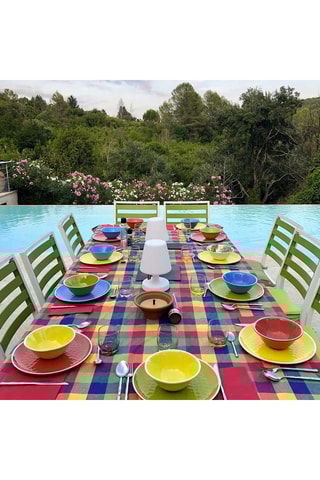 Rechthoekig Kleed XL - Multicolor - 140 x 280 cm