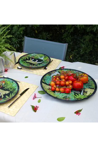 Travessa redonda Jungle - 35,5 cm