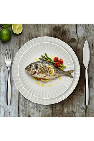 Roestvrijstalen Visbestek Wallis - 12-delig