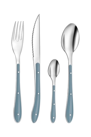 Roestvrijstalen 13/10 Bestekset 13/ 0 Bistro 1-2-3 - 24 Stuks