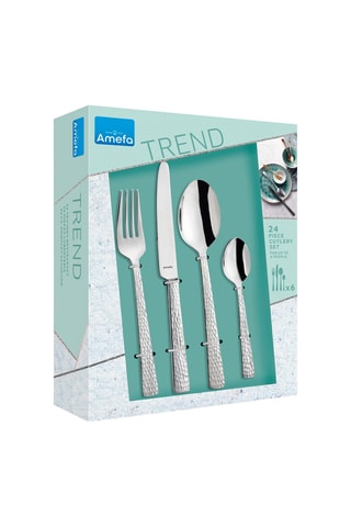 Roestvrijstalen Bestekset Ivy 
24 Stuks