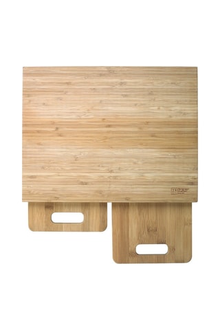 3 planches à découper en bambou Trio