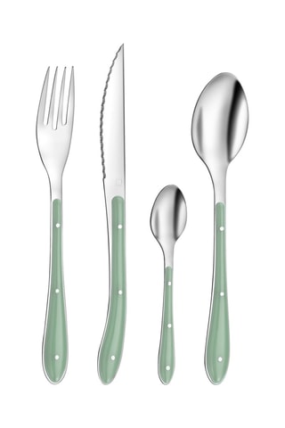 Roestvrijstalen 13/10 Bestekset 13/ 0 Bistro 1-2-3 - 24 Stuks