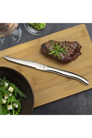 6 Roestvrijstalen Vleesmessen Virgule