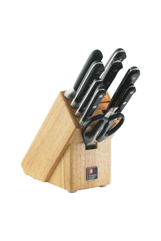 Messenblok met 9 Keukenmessen V Sabatier Love Food