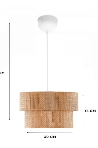 Hanglamp - Beige - 40 W