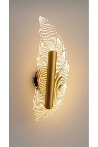 Ledwandlamp - Goudkleurig - 5 W