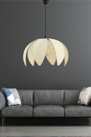 Hanglamp - Crèmekleurig - 40 W