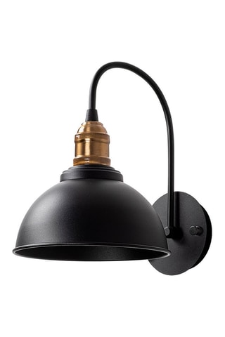 Wandlamp Varzan - Zwart - 15 W