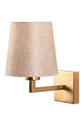 Wandlamp Profil - Goudkleurig en Crèmekleurig - 100 W