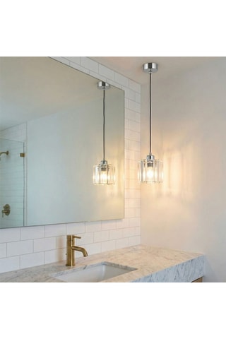 Hanglamp - Zilverkleurig - 40 W